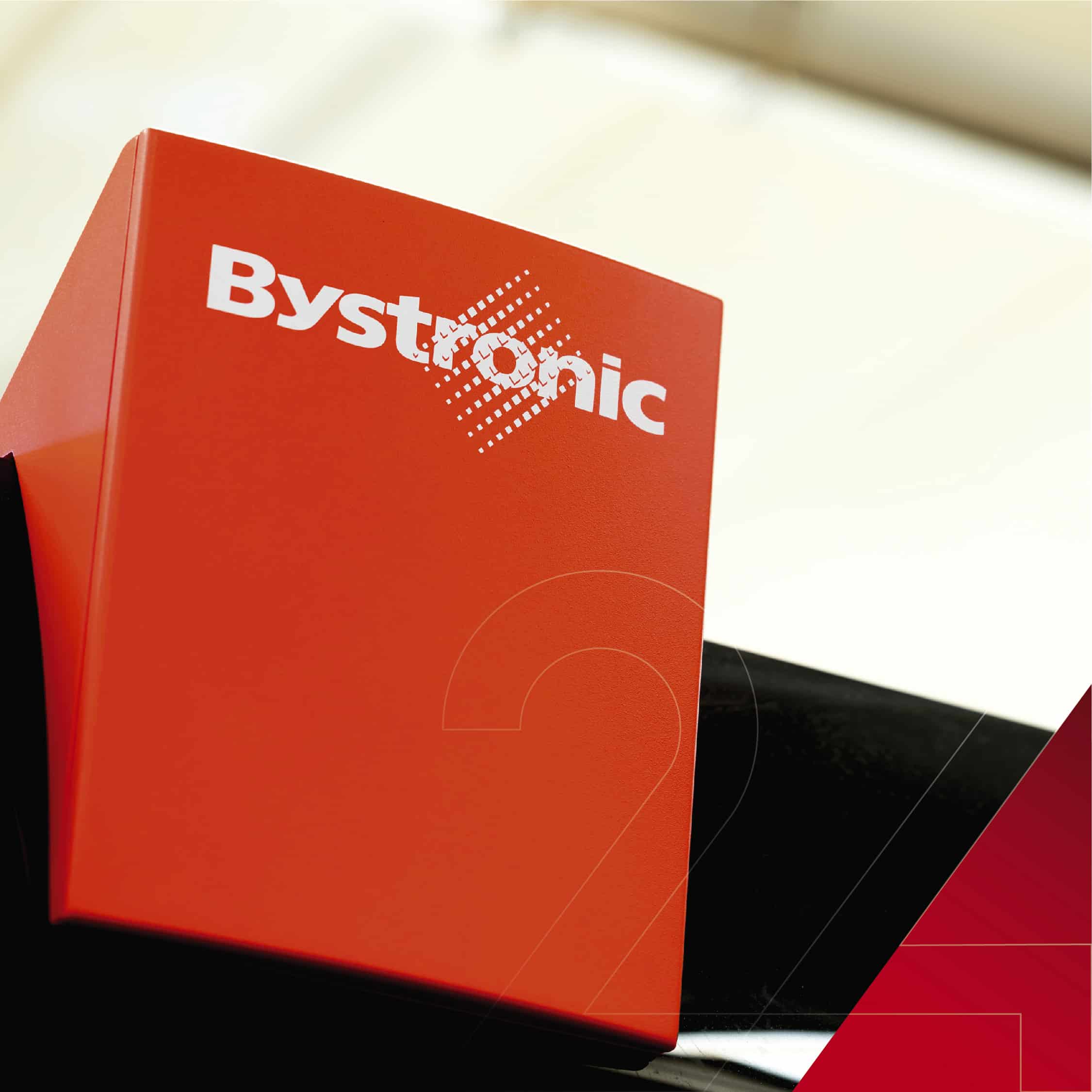 Bystronic logo on machine