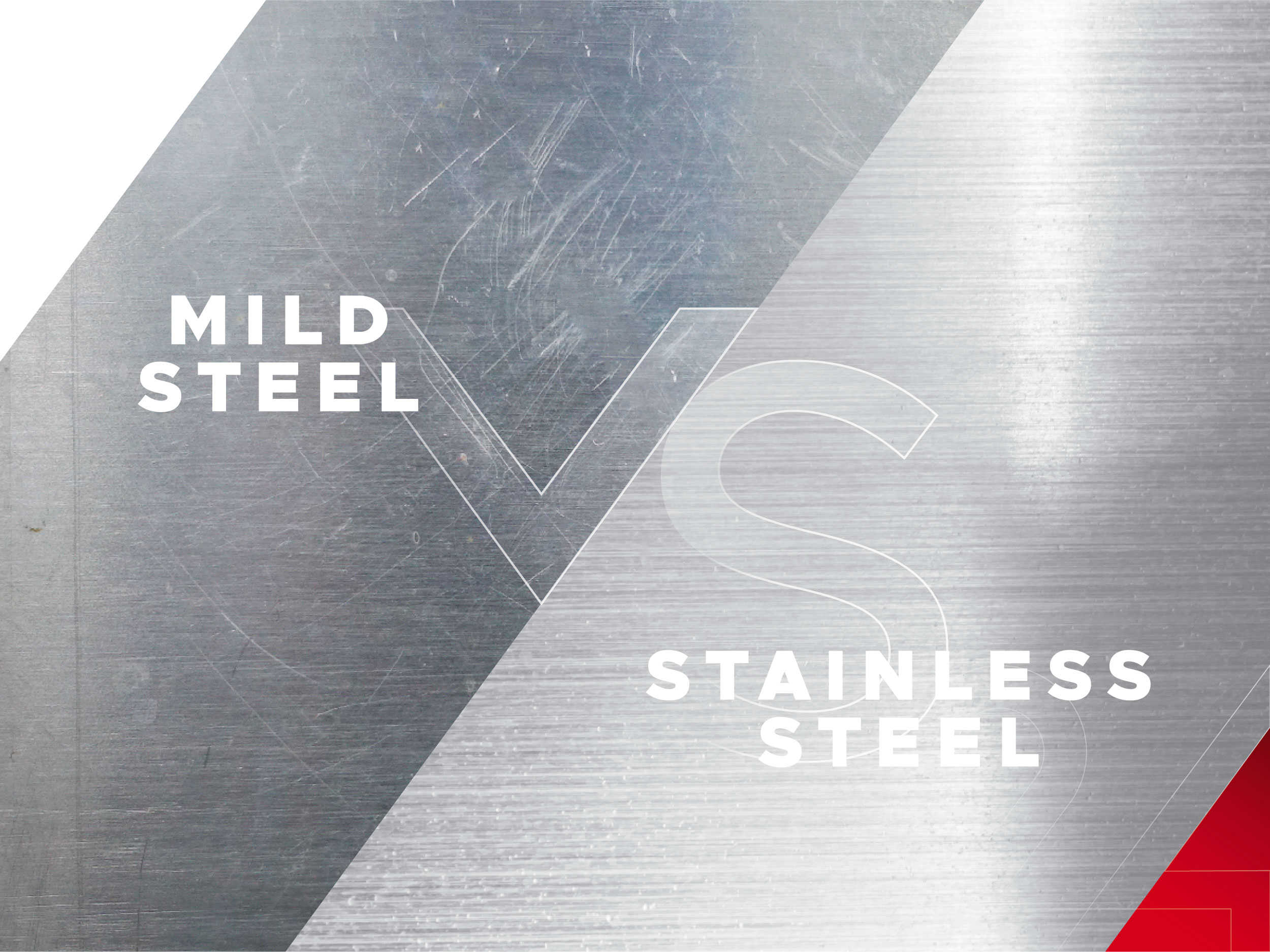 Steel vs Stainless Steel