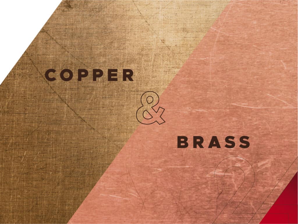 difference between copper and brass