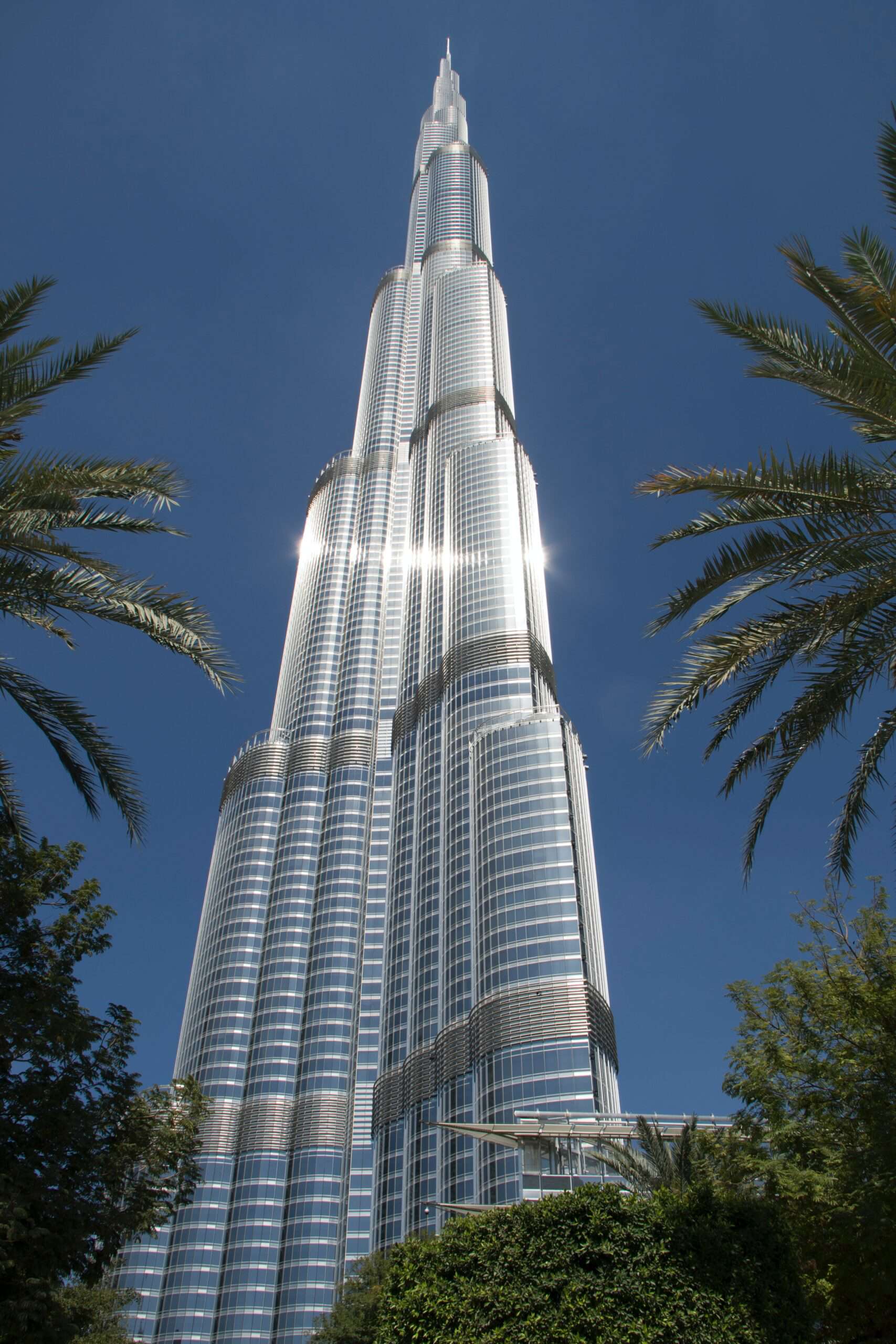 Burj Khalifa one of the most impressive steel structures in the world