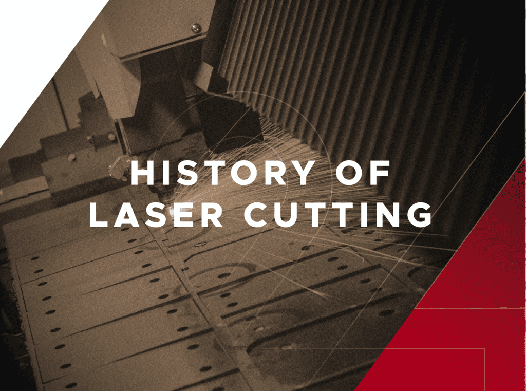The history of laser cutting overlay image of laser cutting in London