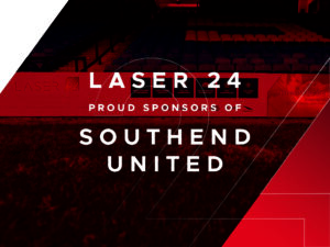 Laser 24 are proud to sponsor southend united football club.